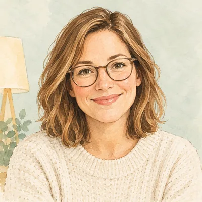 Illustriertes Porträt von Lena Hartmann